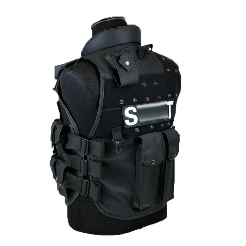Adjustable Outdoor Utility Waist Belt with Storage Pouches Waterproof 800D Oxford for Camping and Travel