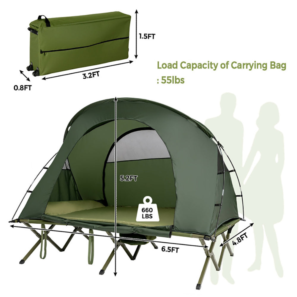 2 Person Camping Tent with Rainfly for Outdoor Use