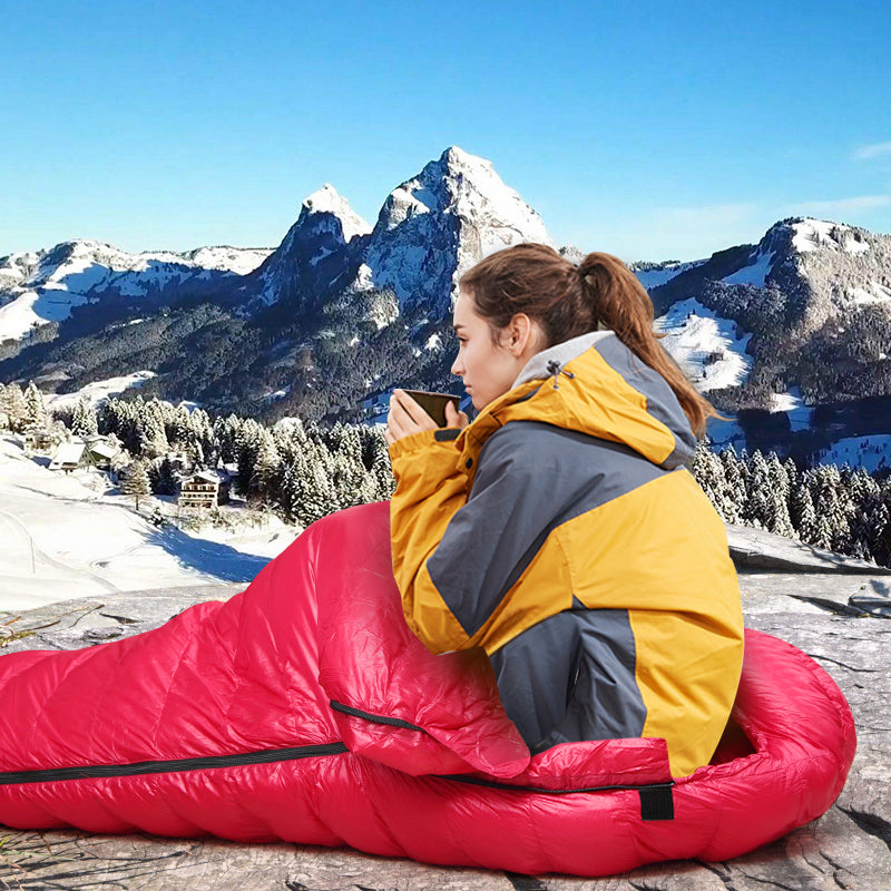 Kamperbox Ultralight Sleeping Bag for Camping and Outdoor Use