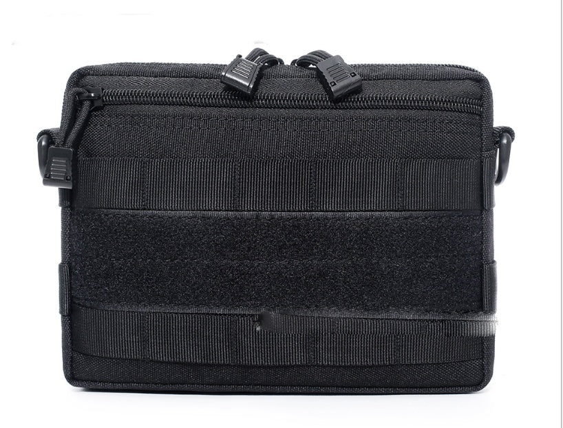 Outdoor Crossbody Sling Bag with Multiple Compartments 1000D Nylon for Travel and Daily Use