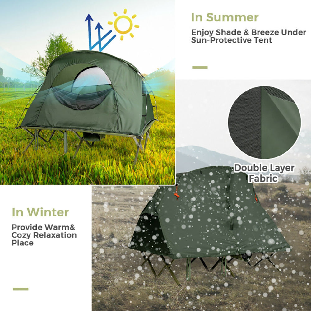 2 Person Camping Tent with Rainfly for Outdoor Use
