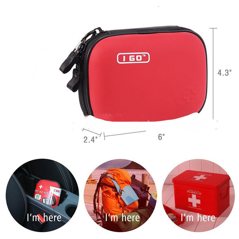 Waterproof Portable First Aid Kit for Camping, Travel and Emergency Use