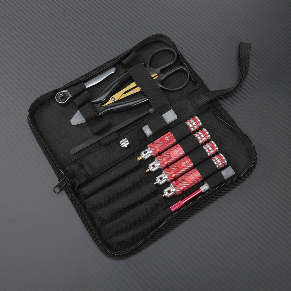 9 Piece Portable First Aid Kit with Compact Case