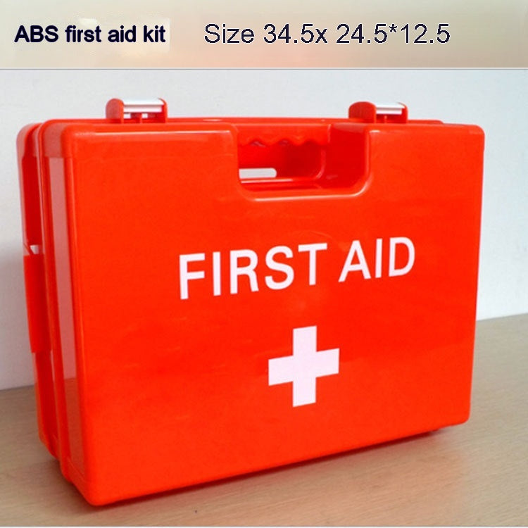 Large Wall Mounted First Aid Storage Cabinet ABS Organizer for Home and Office