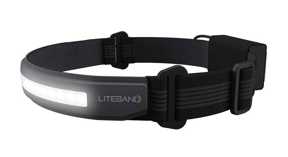 Liteband ACTIV 350 Lumen Wide Beam Headlamp for Hiking & Camping
