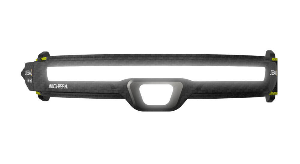 Liteband PRO 1500 Lumen Multi-Beam Headlamp for Hiking & Survival