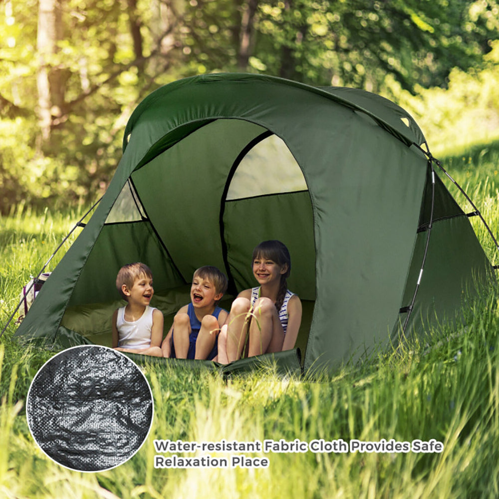 2 Person Camping Tent with Rainfly for Outdoor Use