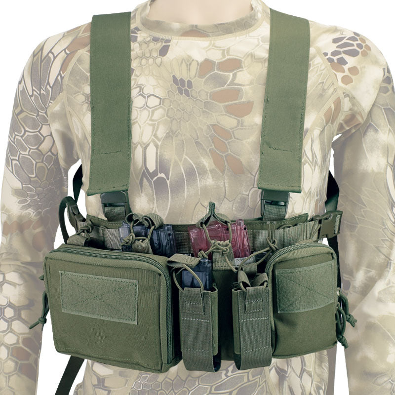 Outdoor Utility Vest with Multiple Pockets Breathable 1000D Oxford for Travel and Outdoor Use