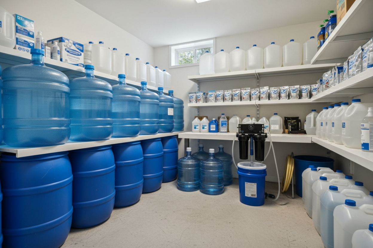 How to Store Water Long Term