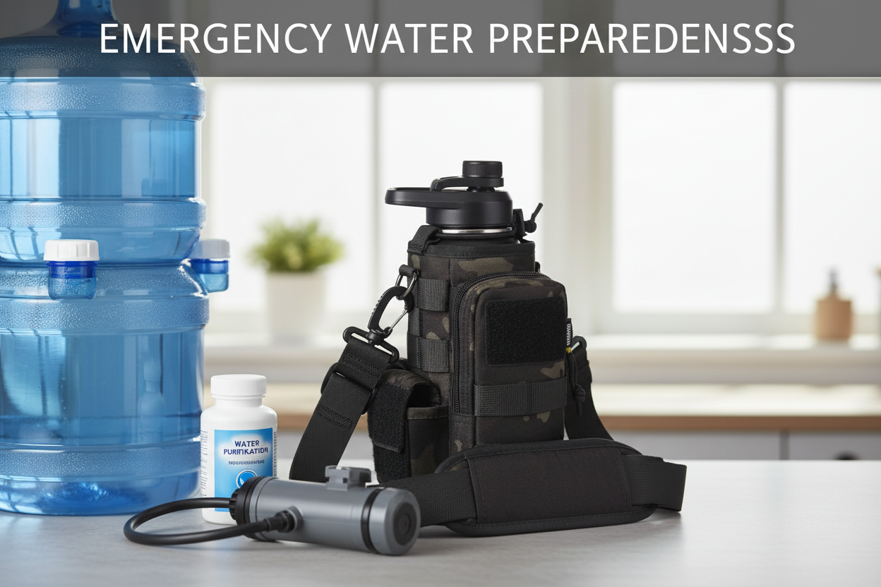 How Much Water Should You Store for Emergencies?