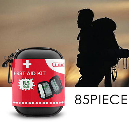 Waterproof Portable First Aid Kit for Camping, Travel and Emergency Use