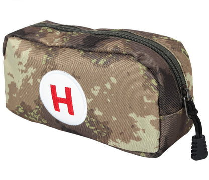Camouflage First Aid Storage Bag Waterproof Oxford Compact Organizer for Travel and Outdoor Use