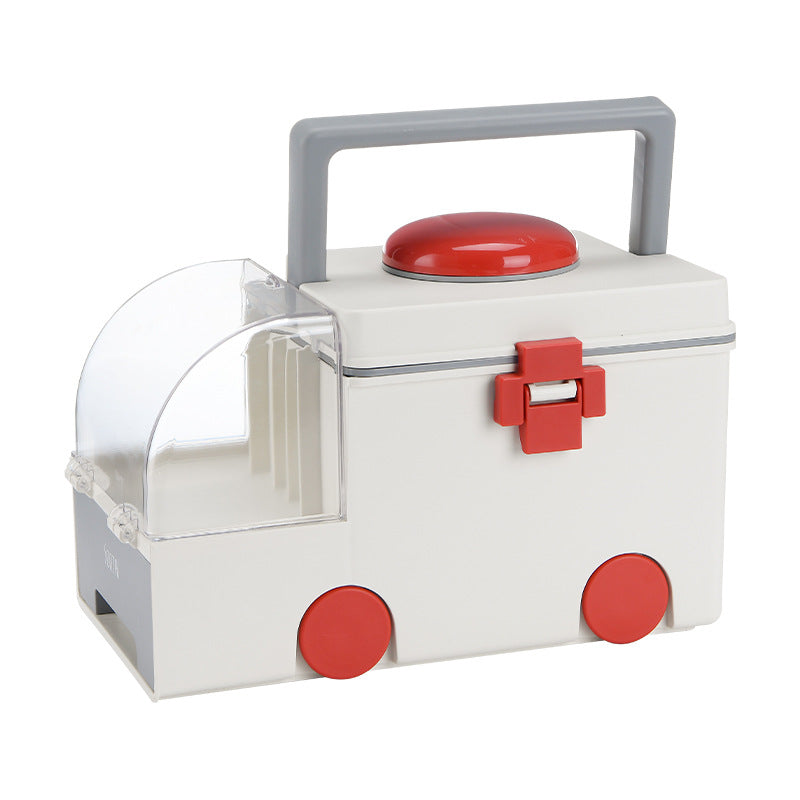 Family First Aid Storage Box Organizer for Home and Emergency Supplies