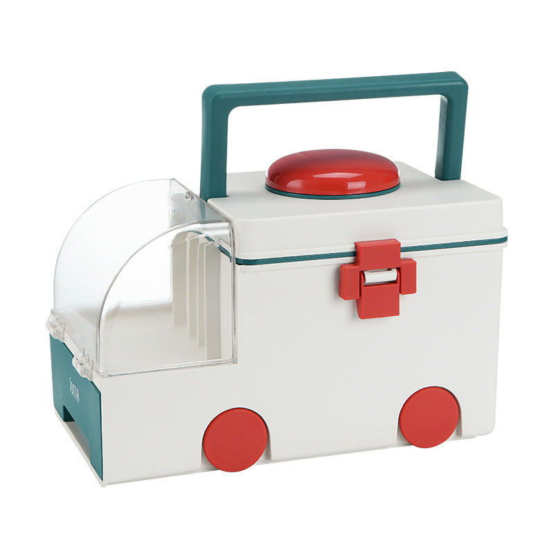 Family First Aid Storage Box Organizer for Home and Emergency Supplies