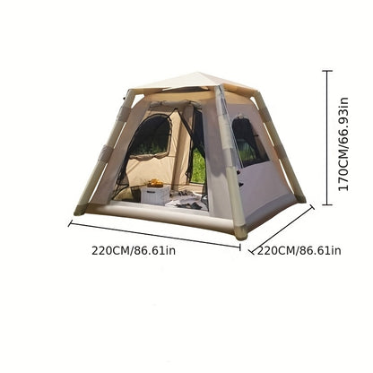 2–4 Person Inflatable Air Camping Tent with Easy Setup