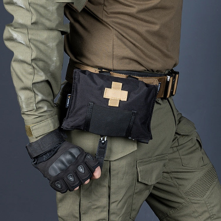 Outdoor Vest Style Storage Bag with Compartments 500D Nylon for Travel and Outdoor Use