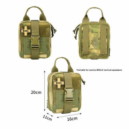 Outdoor First Aid Kit with Storage Case for Camping and Travel