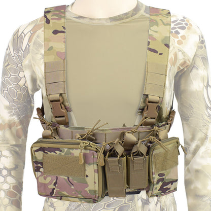 Outdoor Utility Vest with Multiple Pockets Breathable 1000D Oxford for Travel and Outdoor Use