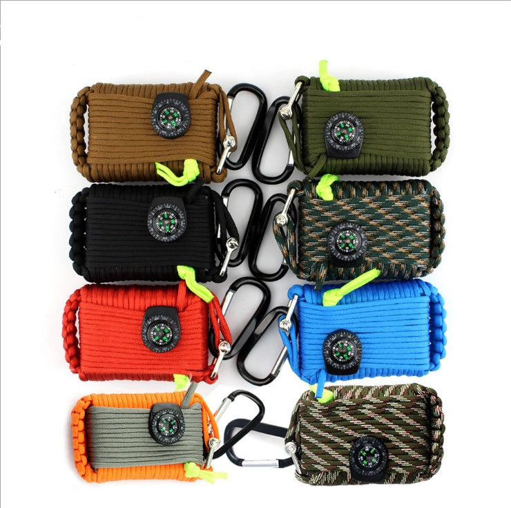 29 Piece Outdoor Survival Gear Kit for Travel, Camping and Hiking