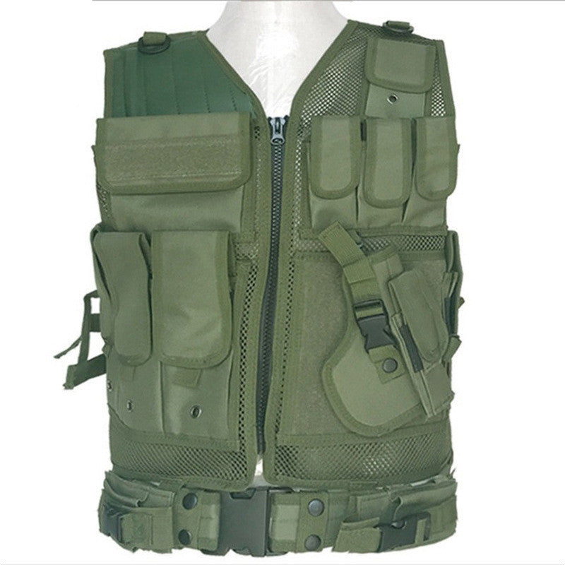 Camouflage Outdoor Utility Vest for Fishing, Camping and Hiking