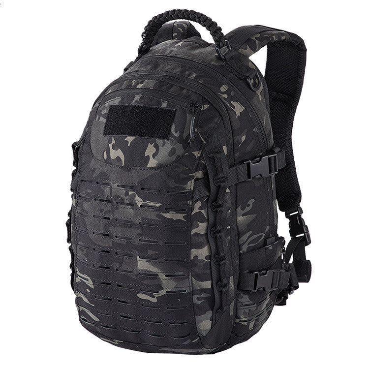 25L Camouflage Outdoor Backpack with Multiple Compartments for Camping, Hiking and Travel