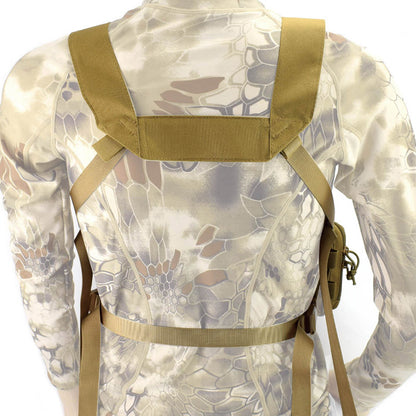 Outdoor Utility Vest with Multiple Pockets Breathable 1000D Oxford for Travel and Outdoor Use