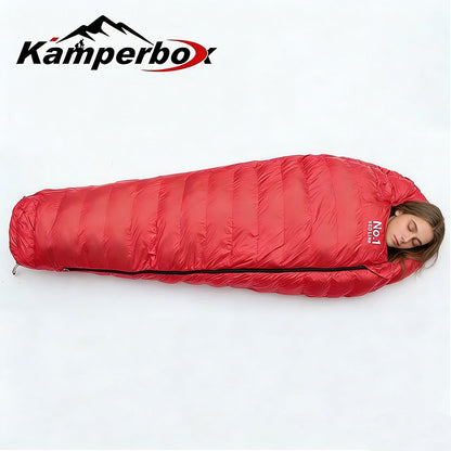 Kamperbox Ultralight Sleeping Bag for Camping and Outdoor Use