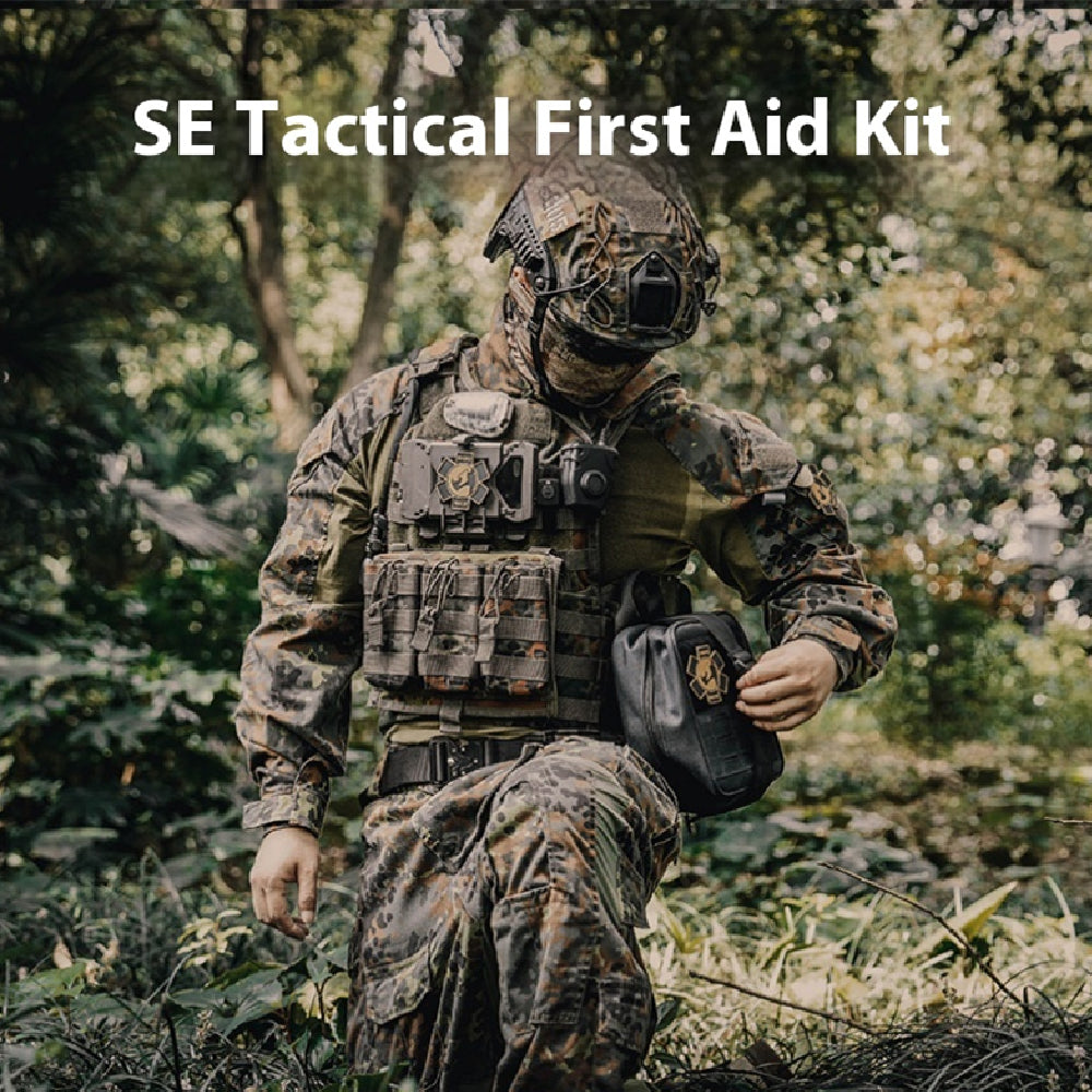 Outdoor Survival Gear and First Aid Kit for Camping and Emergency Preparedness