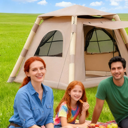 2–4 Person Inflatable Air Camping Tent with Easy Setup
