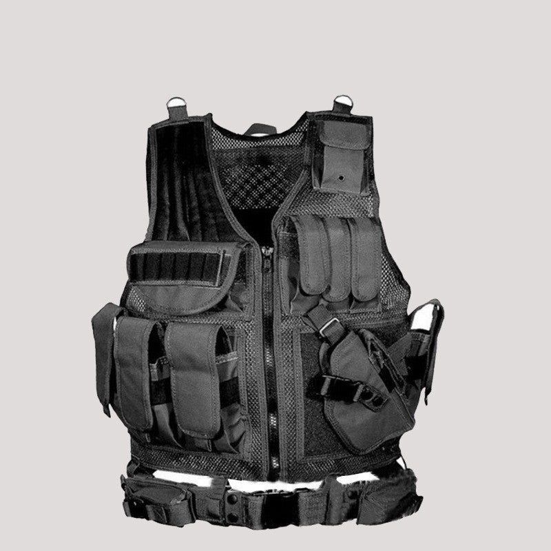 Camouflage Outdoor Utility Vest for Fishing, Camping and Hiking