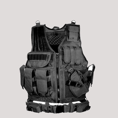 Camouflage Outdoor Utility Vest for Fishing, Camping and Hiking