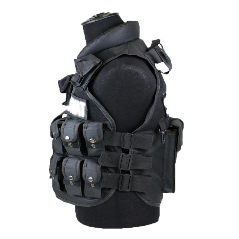 Adjustable Outdoor Utility Waist Belt with Storage Pouches Waterproof 800D Oxford for Camping and Travel