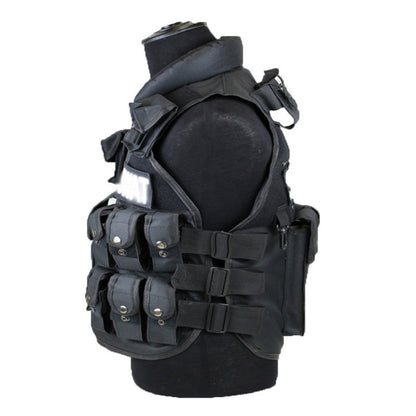 Adjustable Outdoor Utility Waist Belt with Storage Pouches Waterproof 800D Oxford for Camping and Travel