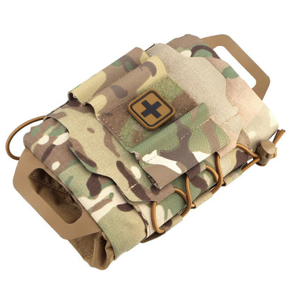 First Aid Storage Bag with Quick Access Design for Travel and Outdoor Use
