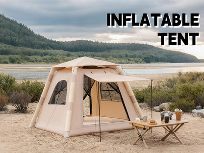 2–4 Person Inflatable Air Camping Tent with Easy Setup
