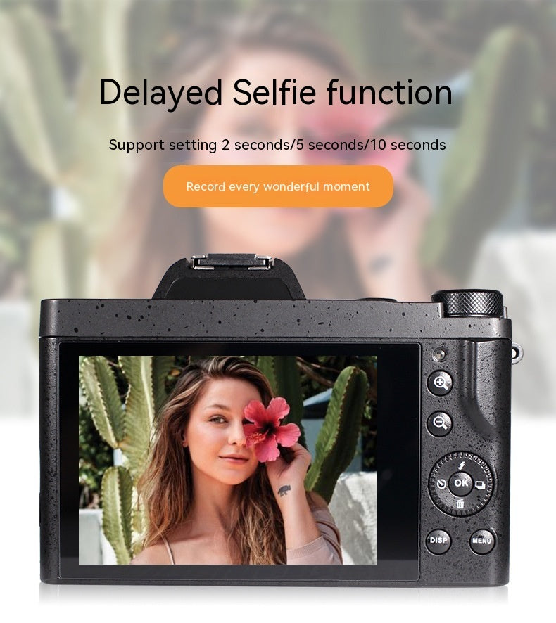 4K Digital Camera for Photography and Video with Portable Design