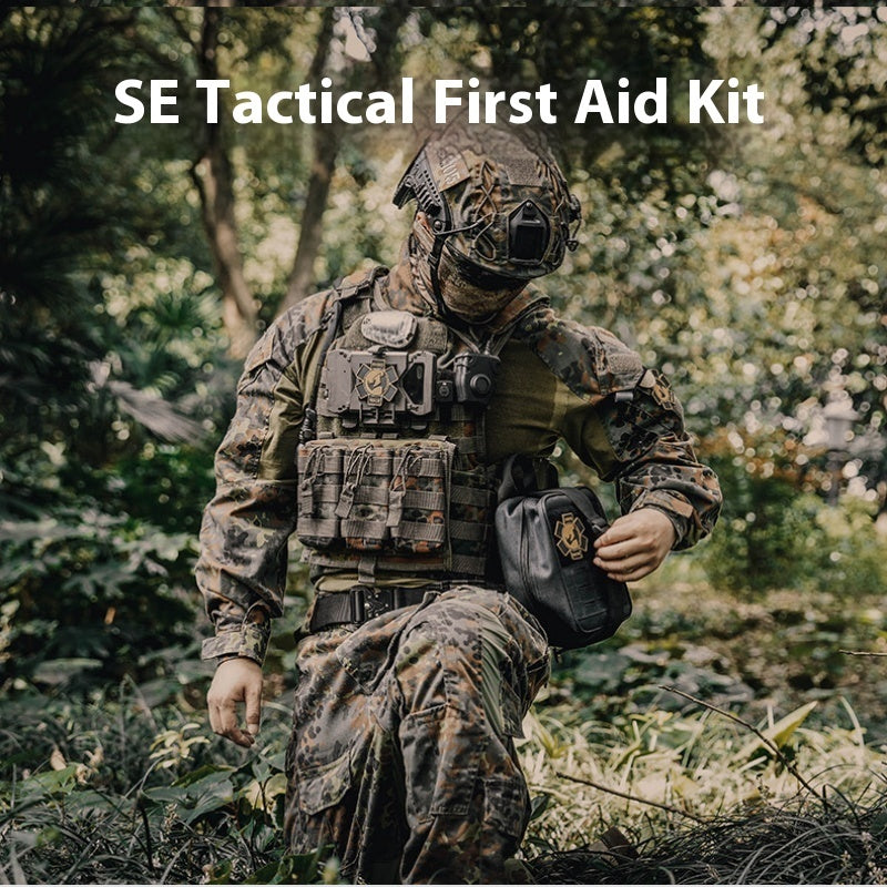 Outdoor First Aid Kit with Storage Case for Camping and Travel