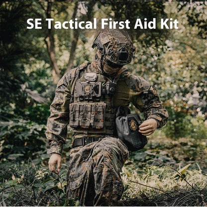 Outdoor First Aid Kit with Storage Case for Camping and Travel