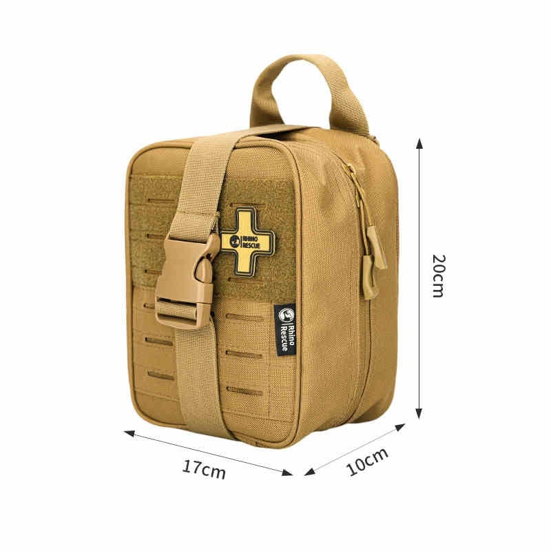 Outdoor First Aid Kit with Storage Case for Camping and Travel