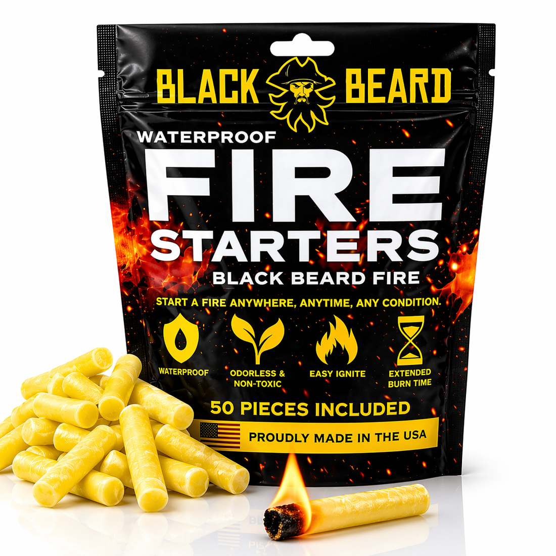 Fire Plugs - Fire Starter Tinder