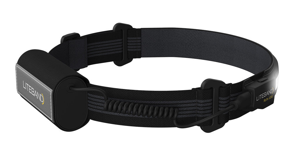 Liteband ACTIV 1000 Lumen Wide Beam Headlamp for Hiking &amp; Survival