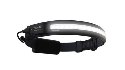Liteband ACTIV 1000 Lumen Wide Beam Headlamp for Hiking &amp; Survival