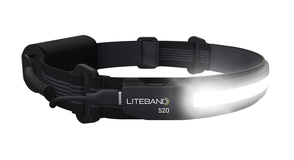 Liteband ACTIV 520 Lumen Wide Beam Headlamp for Camping &amp; Emergency