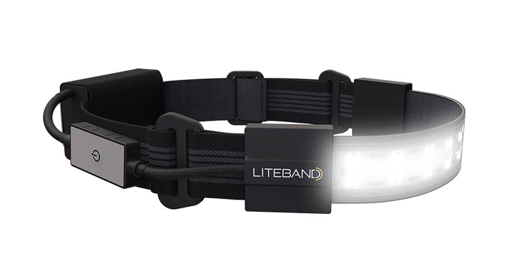 Liteband FLEX 300 Lumen Wide Beam Headlamp for Camping