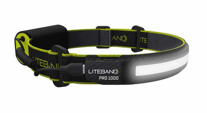 Liteband PRO 1000 Lumen Wide Beam Headlamp for Camping &amp; Emergency