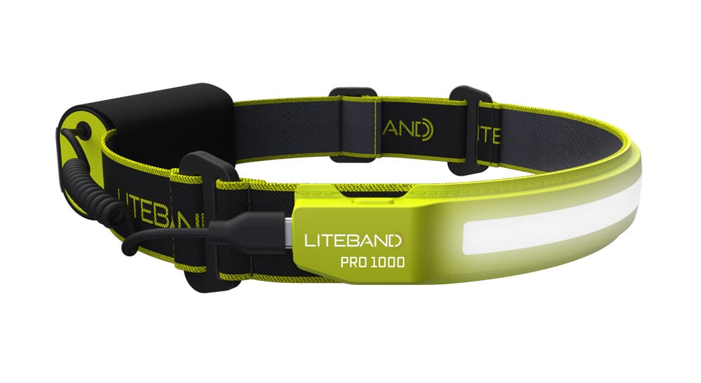 Liteband PRO 1000 Lumen Wide Beam Headlamp for Camping &amp; Emergency