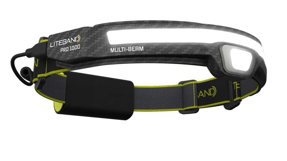 Liteband PRO 1000 Lumen Multi-Beam Headlamp for Hiking &amp; Survival