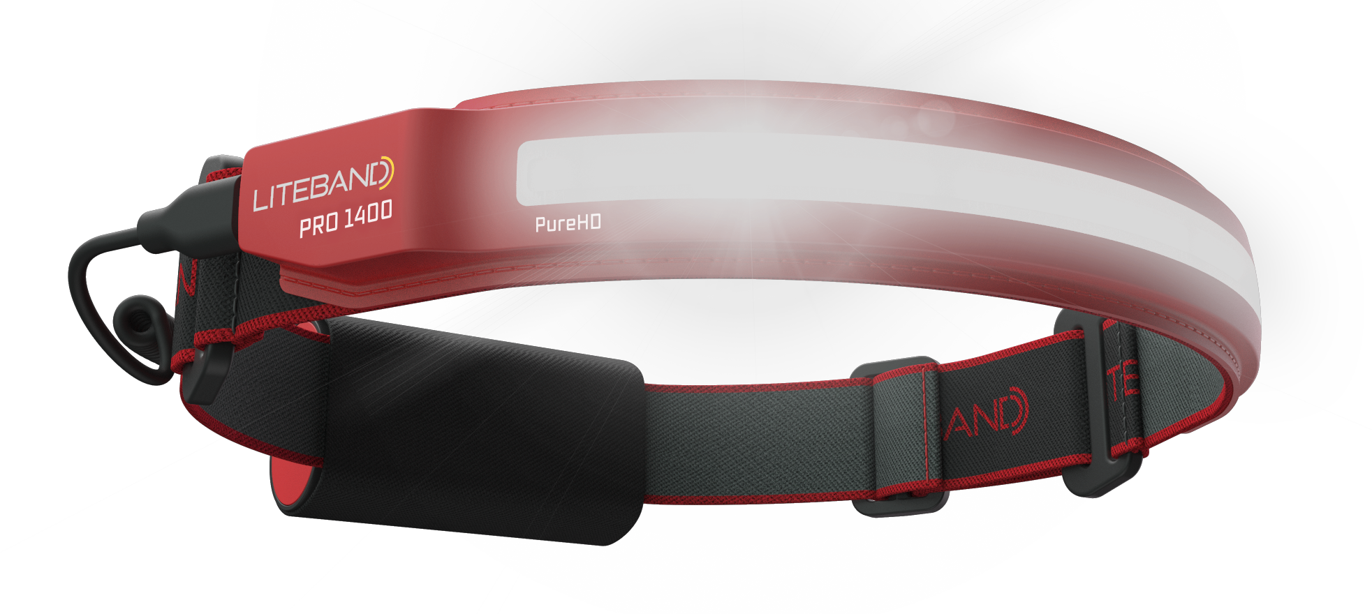 Liteband PRO 1400 Lumen Wide Beam Headlamp for Camping &amp; Emergency