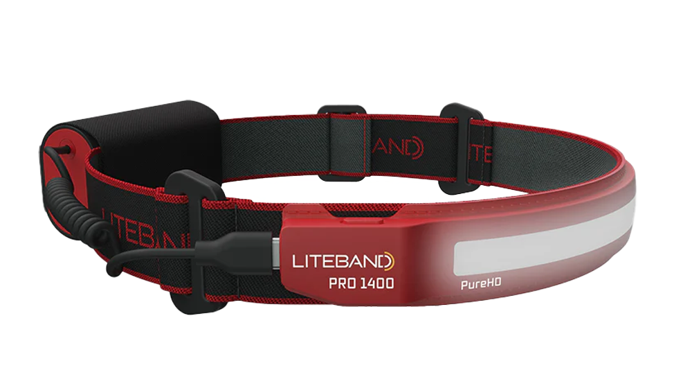 Liteband PRO 1400 Lumen Wide Beam Headlamp for Camping &amp; Emergency