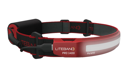 Liteband PRO 1400 Lumen Wide Beam Headlamp for Camping &amp; Emergency